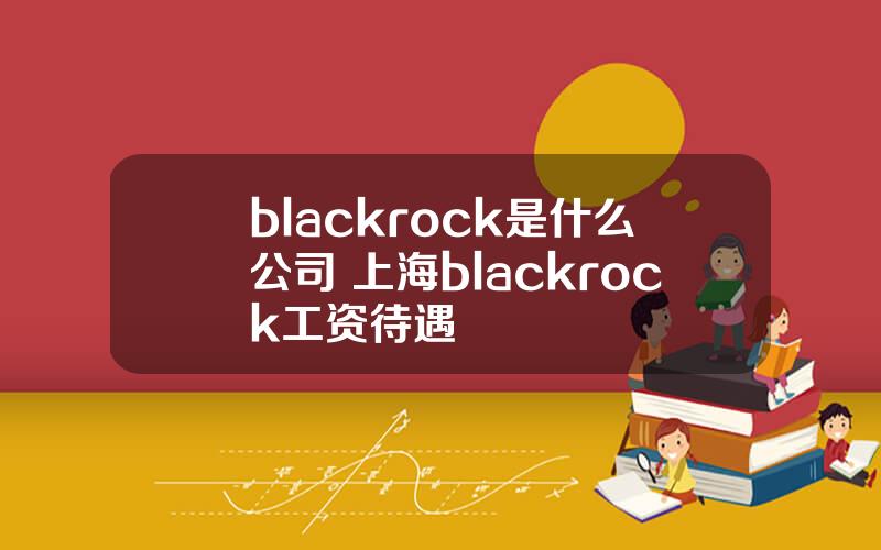 blackrock是什么公司 上海blackrock工资待遇